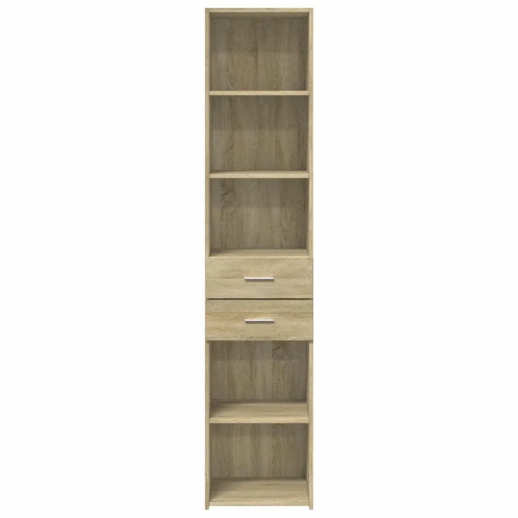Credenza Rovere Sonoma 40x42,5x185 cm in Legno Multistrato 3281443