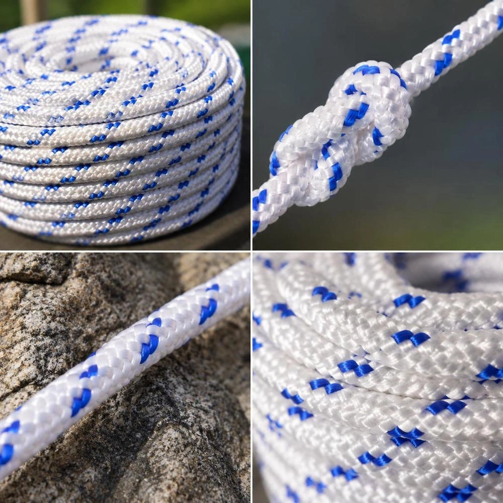 Boat Rope Polypropylene 8 Mm 100 M White