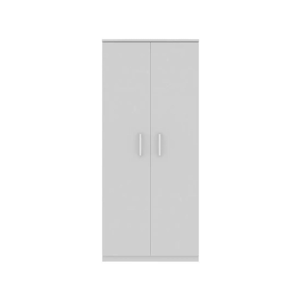 Mobile per scarpe XL TOM - 2 porte - Bianco lucido