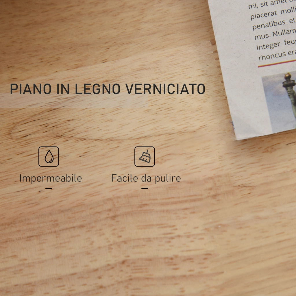 CARRELLO DA CUCINA PORTASPEZIE A 3 LIVELLI E 4 RUOTE IN MDF E TRUCIOLAT  89X45X89 CM BIANCO