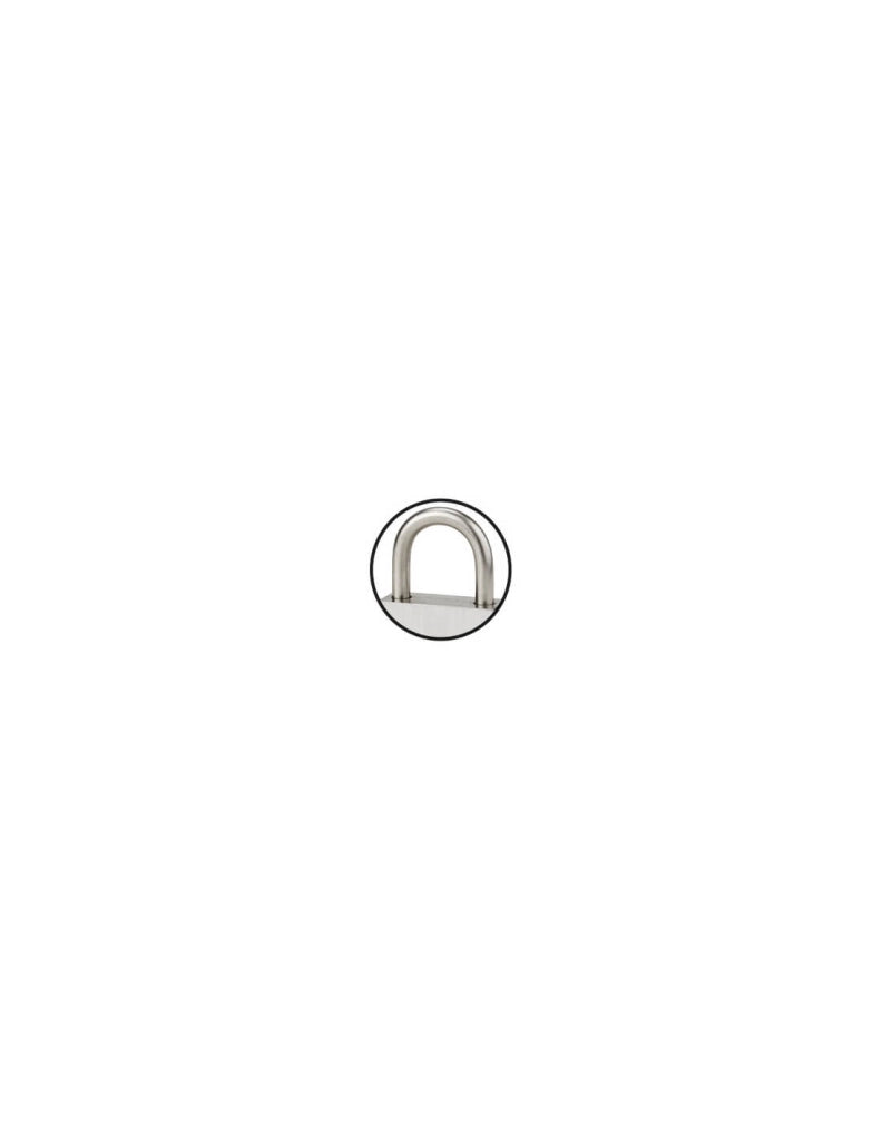 Lucchetto Inox Transit 2 40mm, arco acciaio INOX, 2 chiavi reversibili - THIRARD