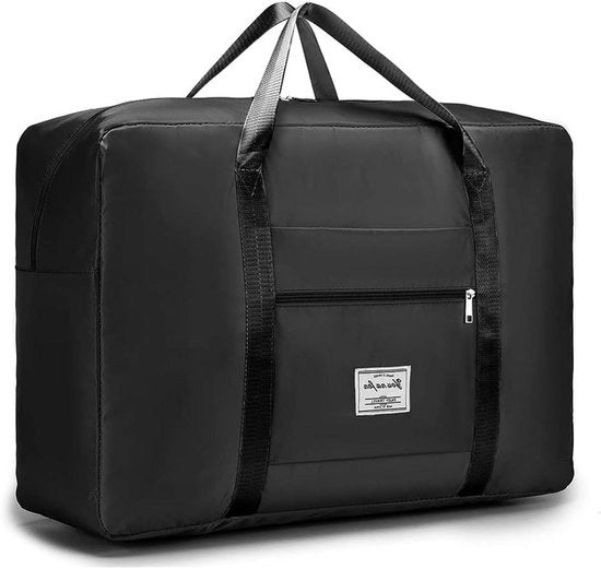Borsa portatile pieghevole - bagaglio leggero - 1 pezzo - nero - nylon - 45x36x20