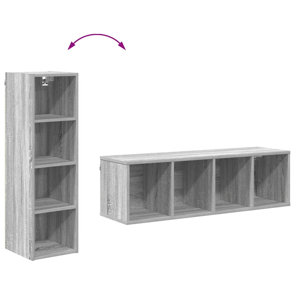 Armadio pensile Grigio Sonoma 30 x 29,5 x 100 cm 884463