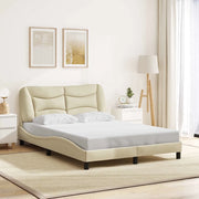 Giroletto senza Materasso Hvar Crema 120x200 cm Tessuto