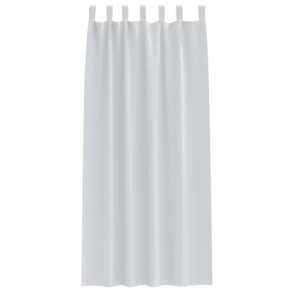 Tende Blackout con Anelli 2 pcs Grigio Chiaro 245 x 140 cm 4107571