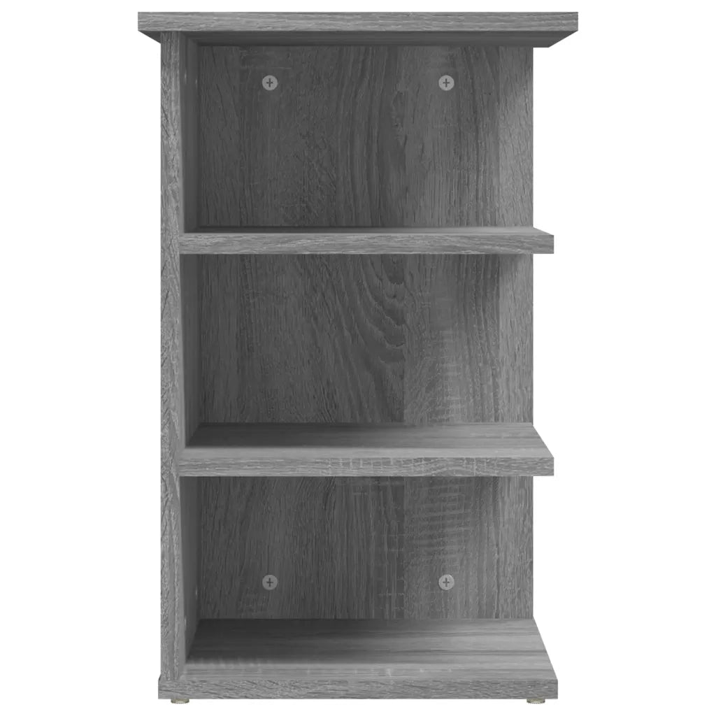 Mobiletto Laterale Grigio Sonoma 35x35x55 cm Legno Multistrato CFW1683192