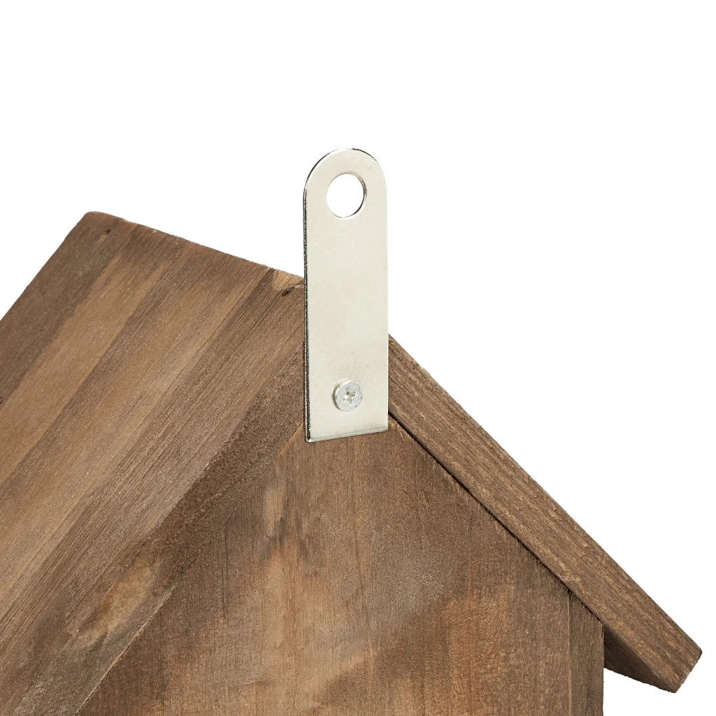Hotel per insetti rifugio sospeso giardino apertura facile 25 x 15 x 10 cm in legno naturale 13_0015269
