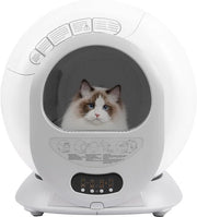 Cattilegno autonomo con sensore – Cattilegno intelligente per interni – Cattilegno senza spazzatura – Cattilegno senza odori e igienico – Adatto per gatti piccoli e grandi – Cattilegno compatto con sistema di pulizia automatica – Facile da pulire
