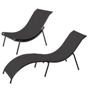 GARDEN LETTINO PIEGHEVOLE SMART COLOR GRIGIO SCURO 166 X 56 X 70 CM