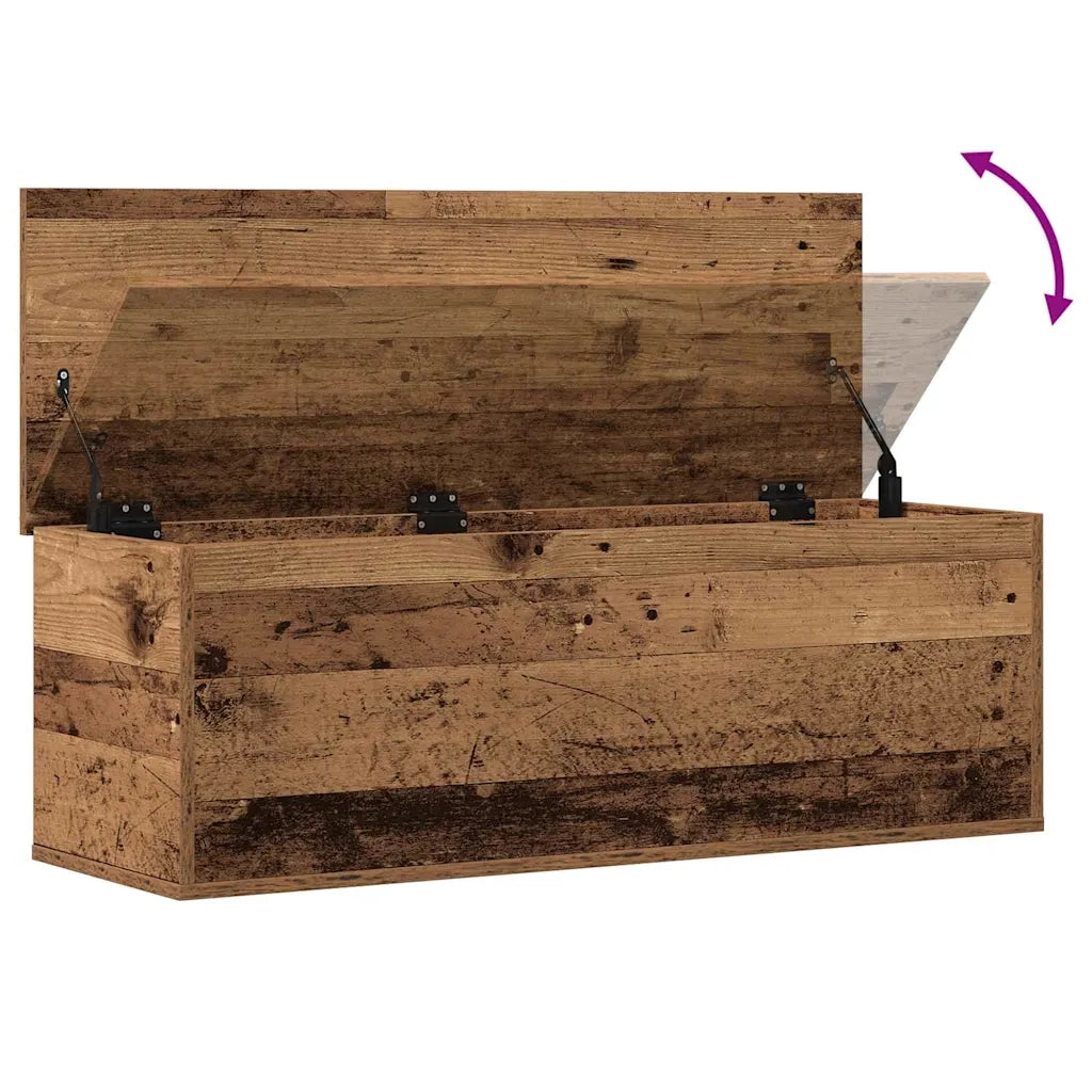 Scatola di Stoccaggio Legno vecchio 102 x 35 x 35 cm CFW2562265