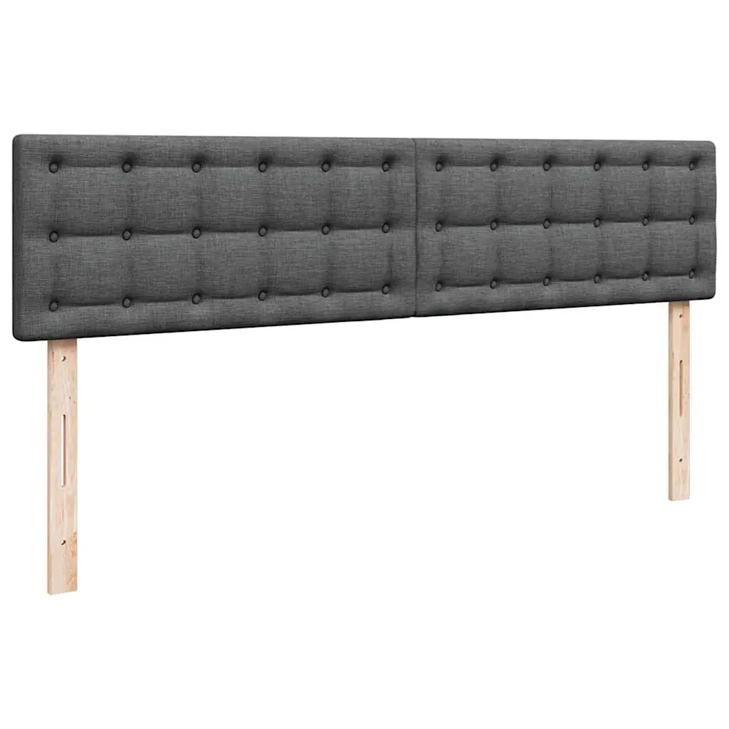 Struttura Letto Pouf con Materassi 180x200 cm in Tessuto 3312886