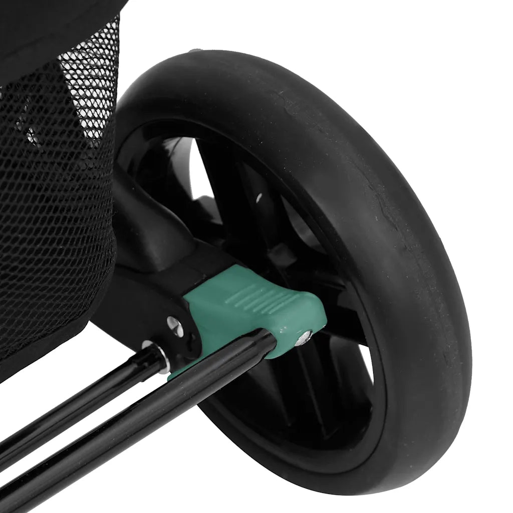 Passeggino Gemellare Verde in Acciaio CFW8975688