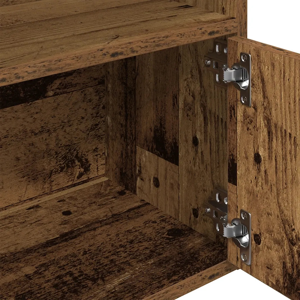 Libreria Legno Vecchio 31x24x127 cm in Legno Multistrato 860353