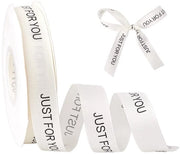 Set di Lint Satin 27,4 m - Lint per Cadeau - Decorazione per Fiori - Cadeaustrik - Lint Unidirezionale
