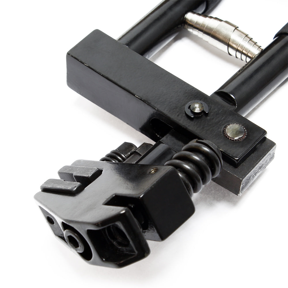 Pinza combinata profilatrice e punzonatrice per lamiera carrozzeria