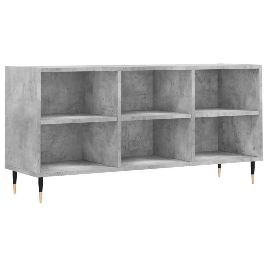 Mobile per TV-Credenza TV-Console TV Grigio Cemento 103,5x30x50 cm Legno Multistrato 799353