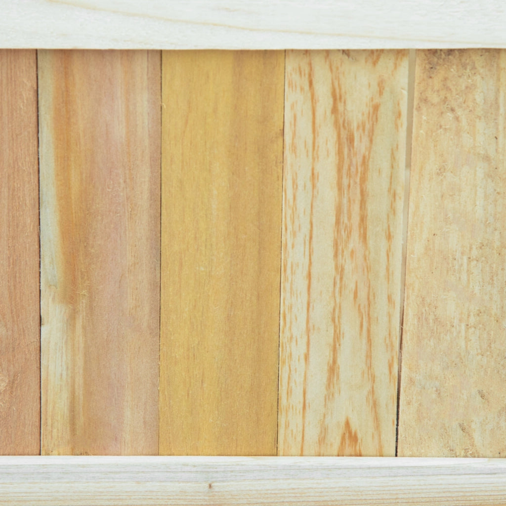 Vaso Rialzato Pieghevole ¨C Minimal ¨C Legno Massello Naturale 70x30x25