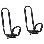 Set 2 Staffe Porta Kayak Universali ¨C Zephmum ¨C Nero, 46x16.5x47cm