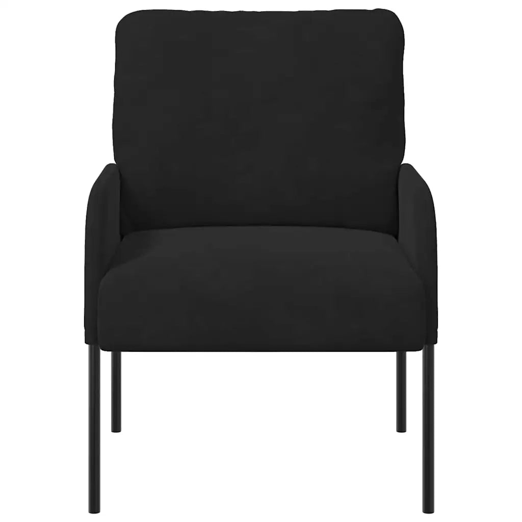 Divani con cuscino 55cm Nero Legno compensato