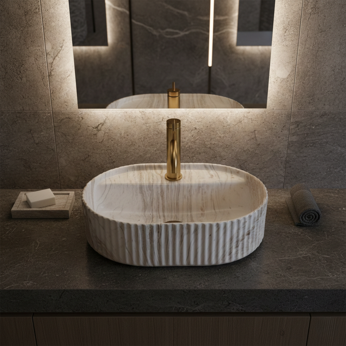 Lavabo Da Appoggio Rea Marcela 50 Kallisto