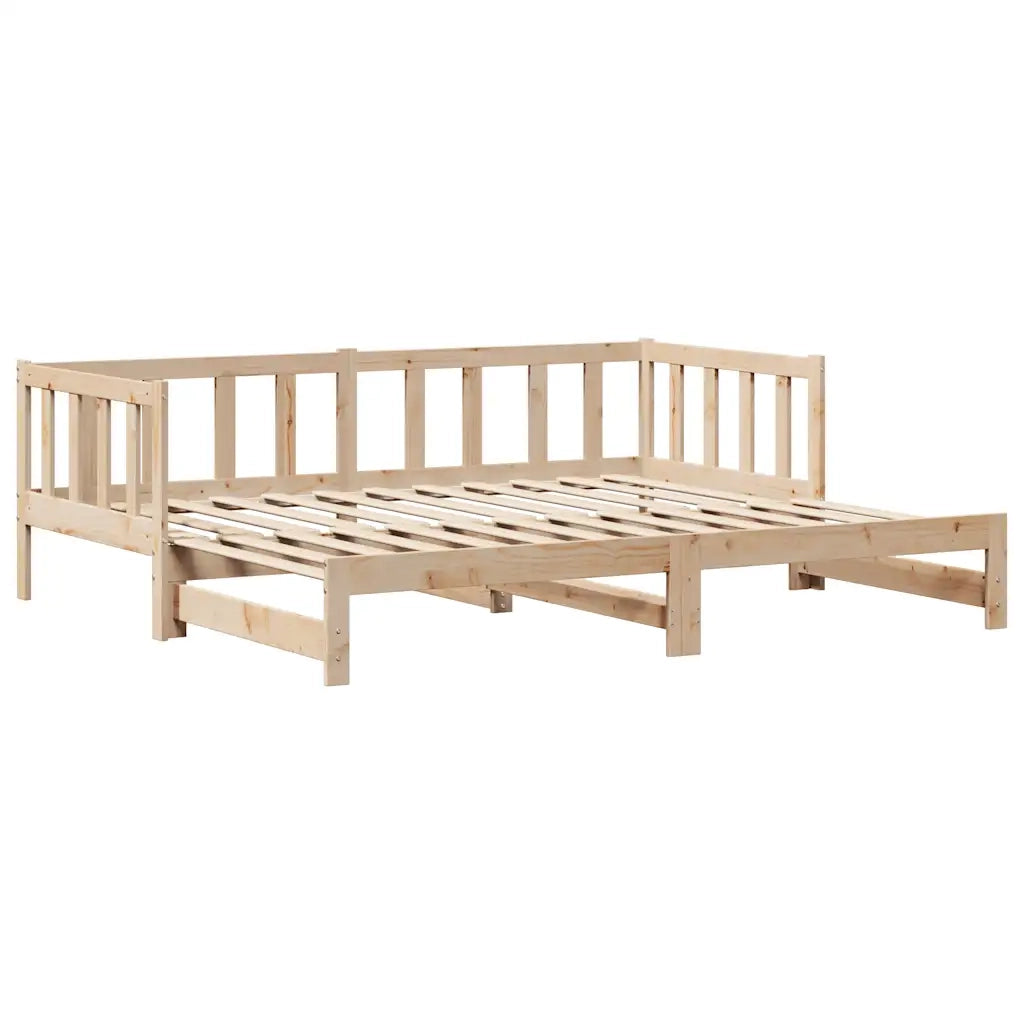 Divano Letto Estraibile con Cassetti senza Materasso 80x200 cm
