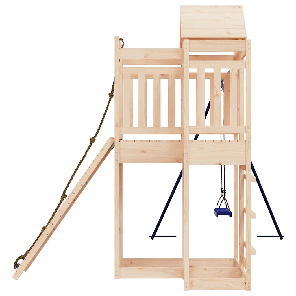 Set da Gioco da Esterno in Legno Massello di Pino 3156877