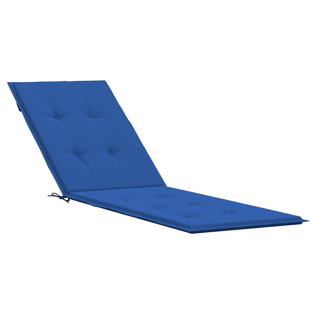 Cuscino per Sdraio Blu Reale (75+105)x50x3 cm cod mxl 54790