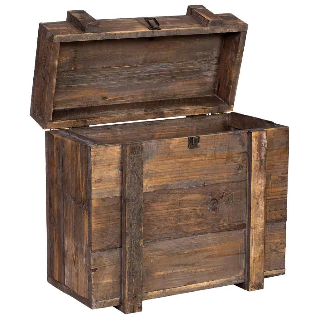 Scatola in legno 48x24x46h cm