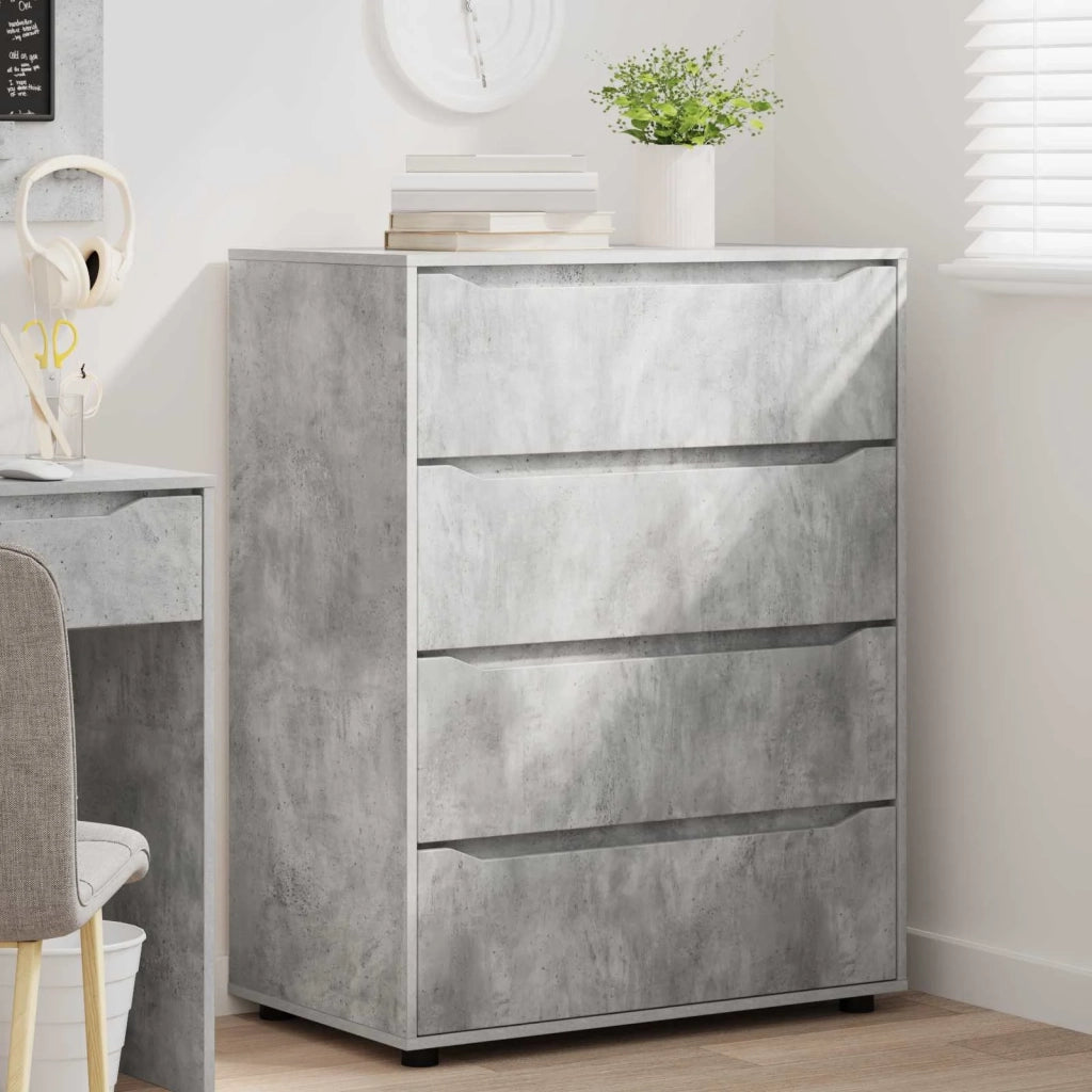 Armadi di Stoccaggio Grigio cemento 80 x 48 x 105 cm 3406228
