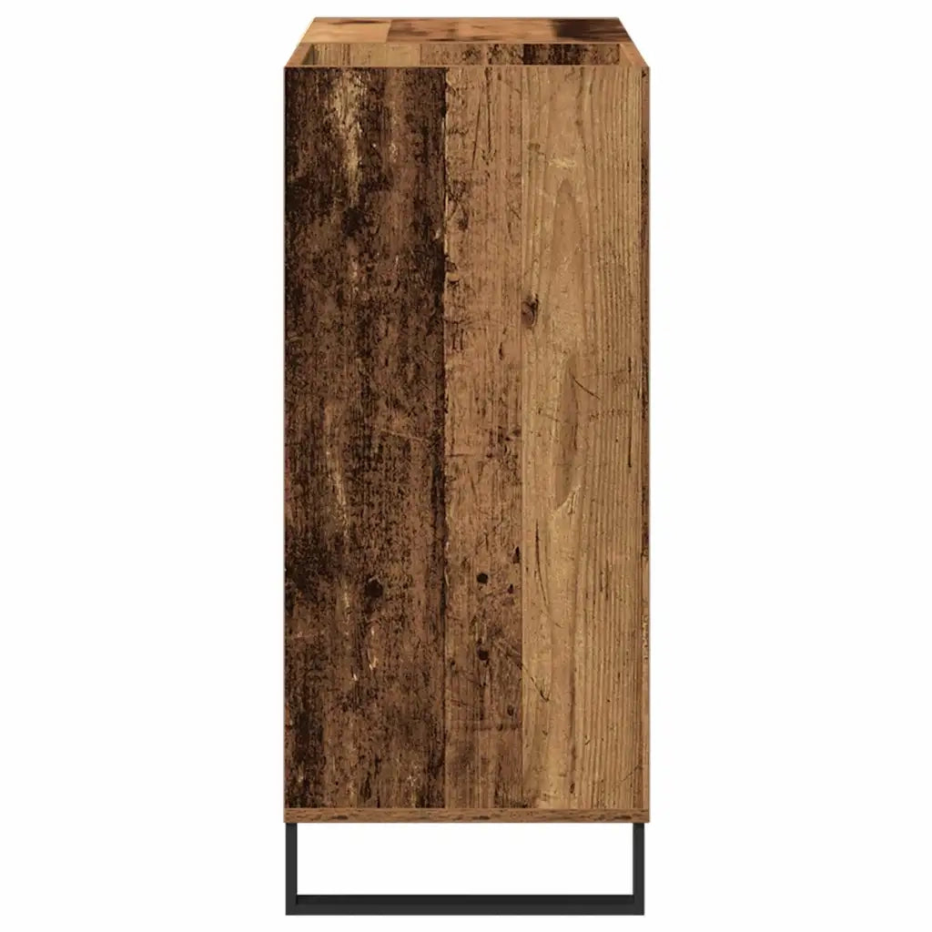 Mobile porta vinili Legno vecchio 84,5 x 38 x 89 cm CFW3621325