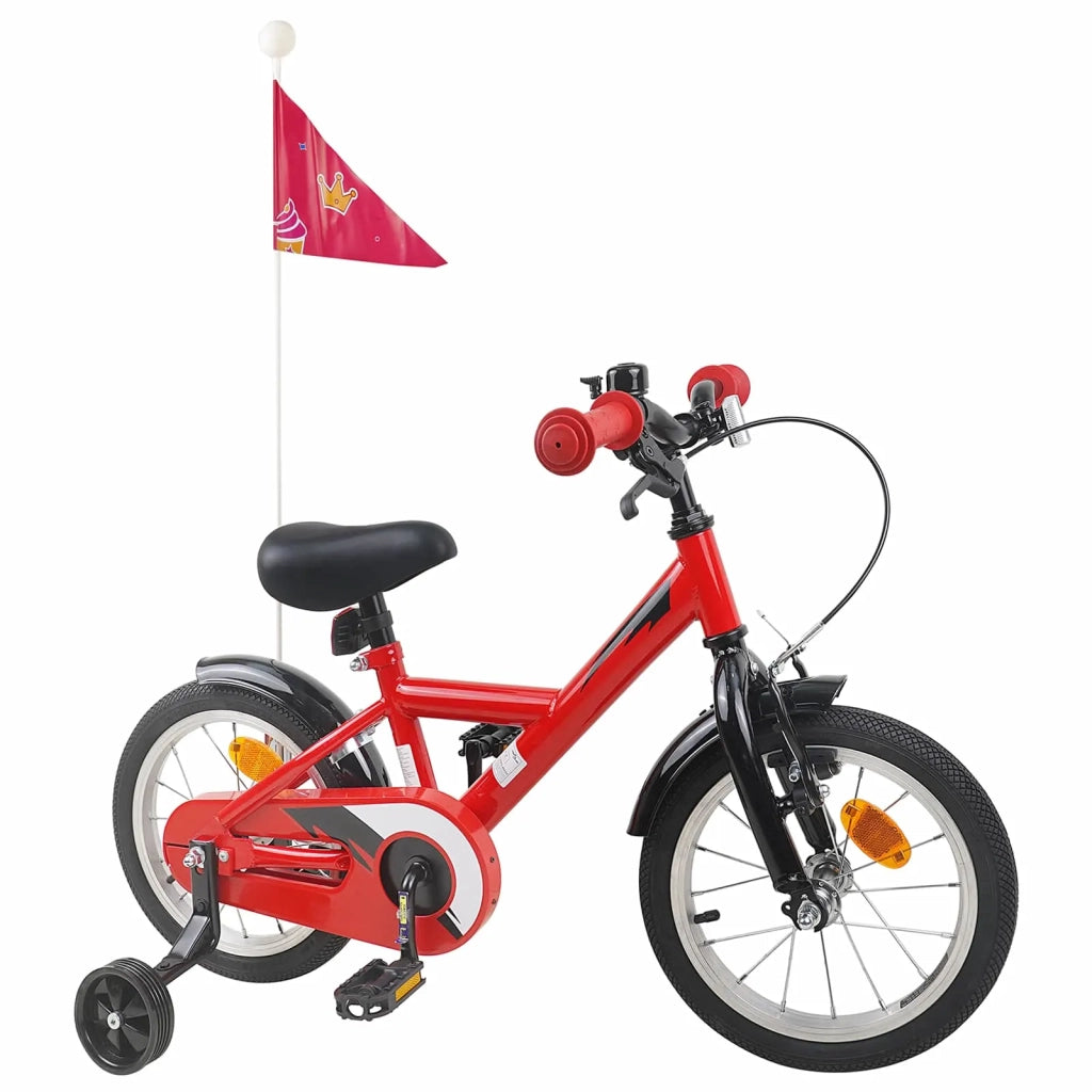 Bicicletta per Bambini 16 Pollici per bambini di 4-6 anni Rosso 42009649