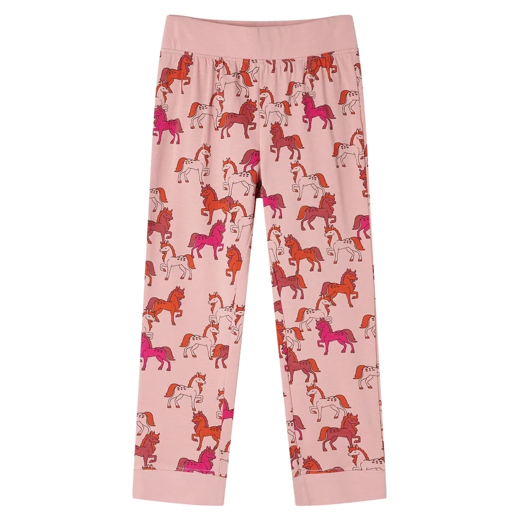 Pigiama per Bambini a Maniche Lunghe Rosa Chiaro 116 13756