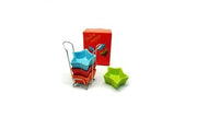 Set 4 Antipastiere ciotole a stella con stand 4 pezzi