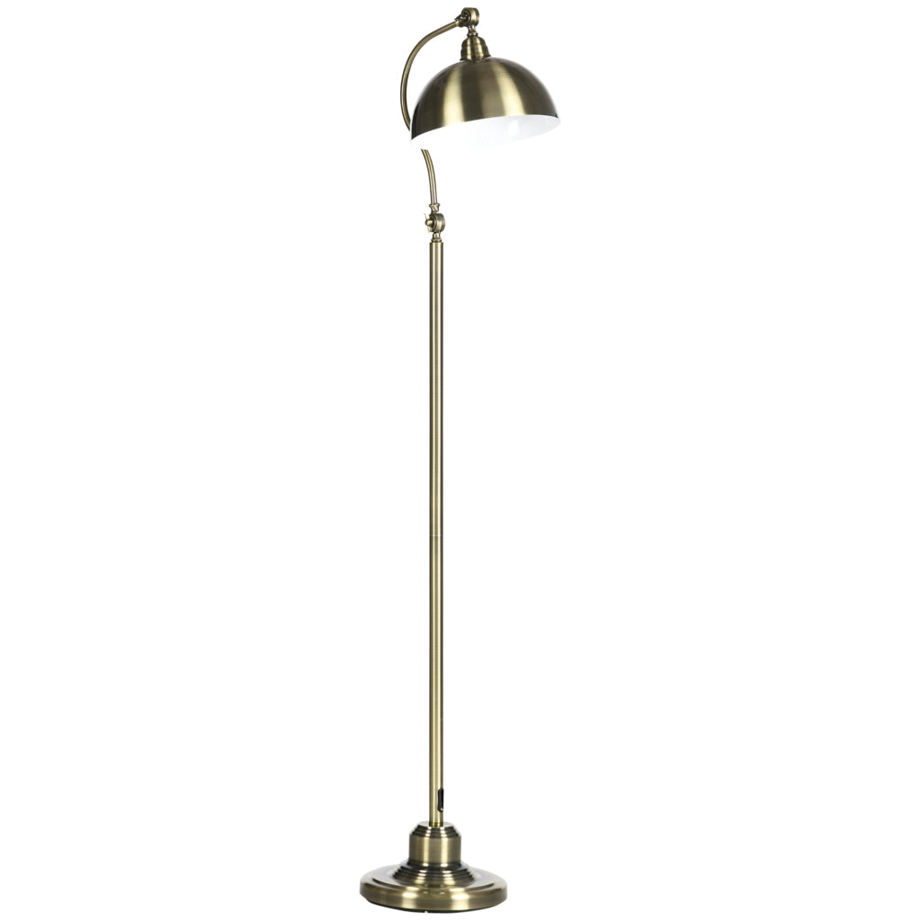 Lampada da terra vintage ¨C zephmum ¨C ottone 42x25,5x152 cm