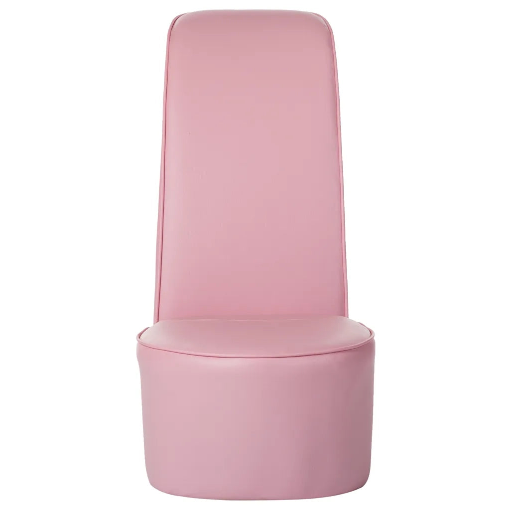 Poltrona a Forma di Scarpa con Tacco in Similpelle Rosa cod mxl 14594