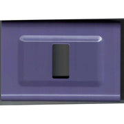 Trade Shop - Placchette Placche In Abs Serie Magic Elite Bticino Compatibili Color Copriprese - Viola -3 Fori     -