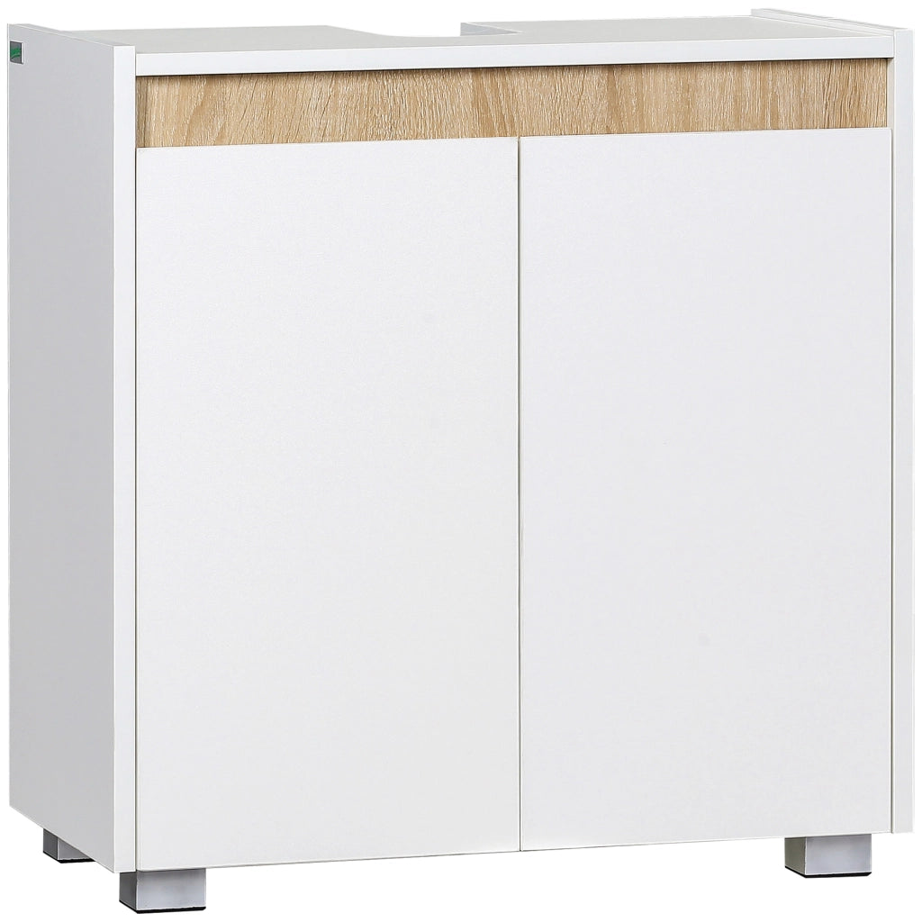 Mobile sottolavabo con 2 ante ¨C Xylo ¨C Bianco 57x33x60 cm