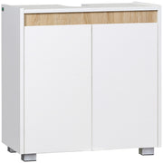 Mobile sottolavabo con 2 ante ¨C Xylo ¨C Bianco 57x33x60 cm