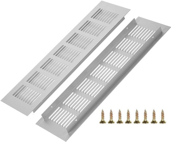 Ventilatore di alluminio con griglia antiscivolo - idrorepellente - 1 pezzo - lucido