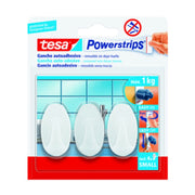 GANCIO ADESIVO TESA POWERSTRIPS PICCOLO B.CO 3 PZ- TESA- 6,0 confezione