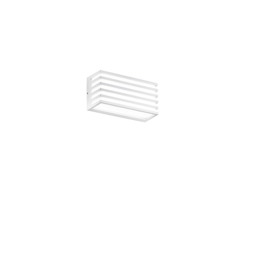 APPLIQUE BIEMISSIONE LED DUKROT BIANCA 12W 1440LM CCT 3000K / 4000K IP54 CCT 22X8X11CM