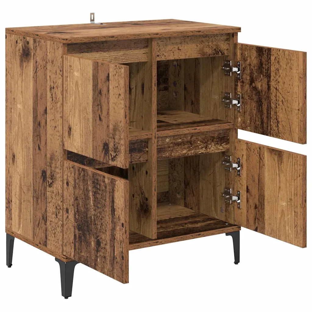Credenza-Buffet-Armadio da cucina Legno vecchio 60 x 35 x 70 cm 712202