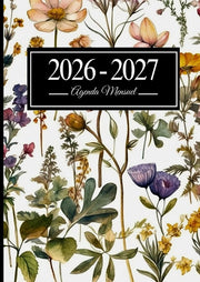 Pianificatore Mensile 2026-2027: Riepilogo Annuale per Pianificazione a Due Anni