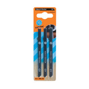 POGGI 687.00 3 LAME PER SEGHETTO ALTERN DENTI GROS- 1,0 confezione