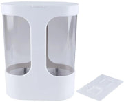 Dispensatore di bicchieri impermeabile - Contenitore per 80 bicchieri - Adatto per casa/ufficio/ristoranti - Materiale plastico ecosostenibile - Finestra trasparente