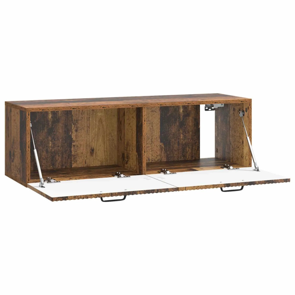 Mobile Porta TV da Muro Legno antico 98 x 31 x 30 cm 899073