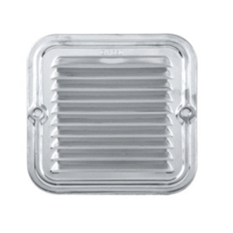 GRIGLIA AERAZIONE ALLUM C/RETE ANTINS 14X14 CM