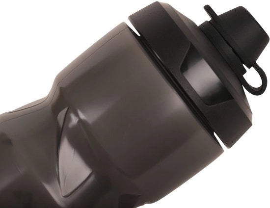 Bottiglia di plastica in colore fumo nero, capienza: 800 ml (confezione da 2)