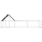 Pollaio 6x2x2 m in Acciaio Zincato CFW6328255