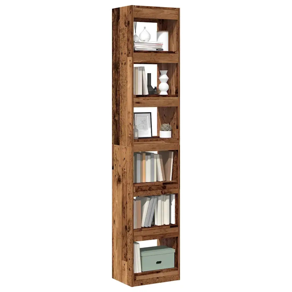 Libreria/Divisorio Legno Antico 40x30x198 cm 856812